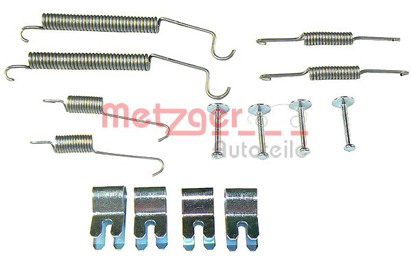 Set accesorii, sabot de frana 105-0891 METZGER