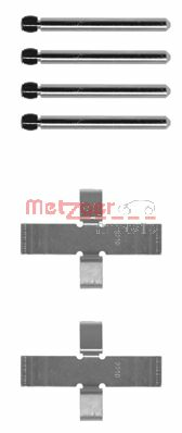 Set accesorii, placute frana 109-0902 METZGER