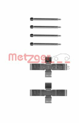 Set accesorii, placute frana 109-1004 METZGER