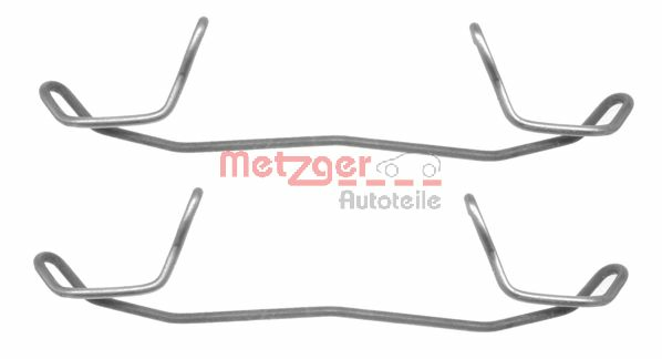 Set accesorii, placute frana 109-1123 METZGER