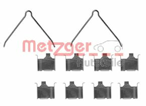 Set accesorii, placute frana 109-1166 METZGER