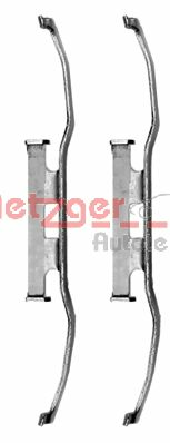 Set accesorii, placute frana 109-1213 METZGER