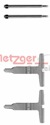 Set accesorii, placute frana 109-1217 METZGER