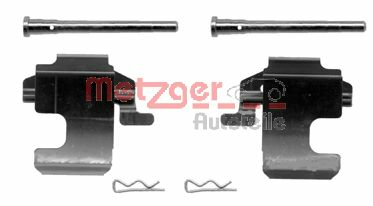 Set accesorii, placute frana 109-1273 METZGER