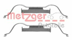 Set accesorii, placute frana 109-1288 METZGER