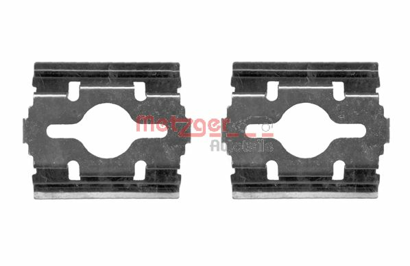 Set accesorii, placute frana 109-1657 METZGER