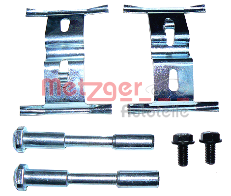 Set accesorii, placute frana 109-1658 METZGER