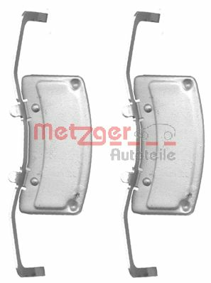 Set accesorii, placute frana 109-1706 METZGER