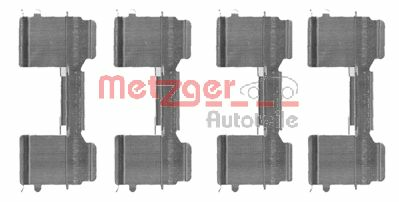 Set accesorii, placute frana 109-1726 METZGER