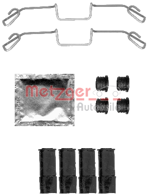 Set accesorii, placute frana 109-1795 METZGER