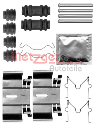 Set accesorii, placute frana 109-1836 METZGER