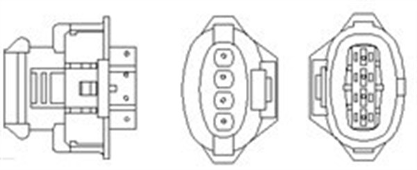 Sonda Lambda 466016355124 MAGNETI MARELLI