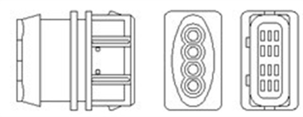 Sonda Lambda 466016355128 MAGNETI MARELLI