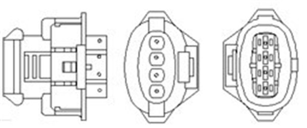 Sonda Lambda 466016355138 MAGNETI MARELLI