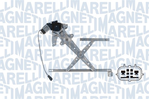Mecanism actionare geam 350103170440 MAGNETI MARELLI
