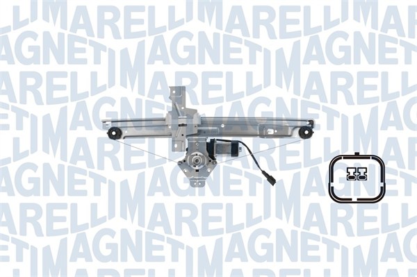 Mecanism actionare geam 350103170472 MAGNETI MARELLI