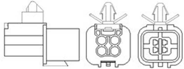 Sonda Lambda 466016355127 MAGNETI MARELLI