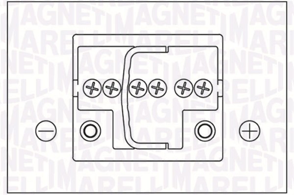 Baterie de pornire 067300240005 MAGNETI MARELLI 12V 50Ah