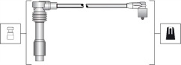 Set cablaj aprinder 941318111294 MAGNETI MARELLI