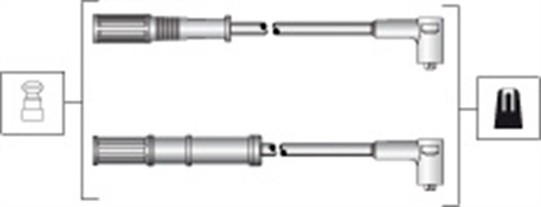 Set cablaj aprinder 941318111301 MAGNETI MARELLI