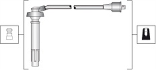 Set cablaj aprinder 941318111310 MAGNETI MARELLI