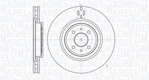 Disc frana 361302040360 MAGNETI MARELLI