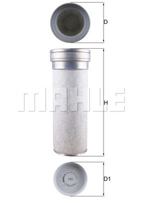Filtru aer secundar 154072452244 MAGNETI MARELLI