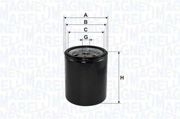 Filtru combustibil 153071762561 MAGNETI MARELLI