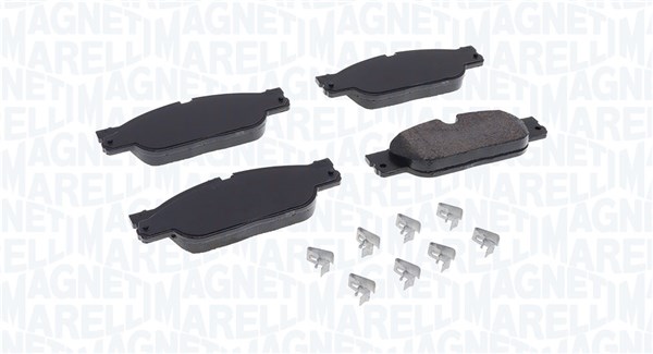 set placute frana,frana disc 363916061203 MAGNETI MARELLI