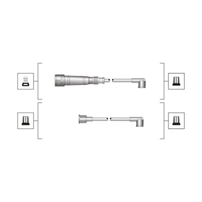 Set cablaj aprinder 941319170003 MAGNETI MARELLI