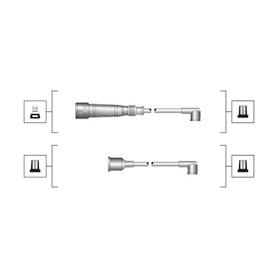 Set cablaj aprinder 941319170023 MAGNETI MARELLI