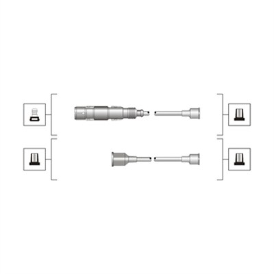 Set cablaj aprinder 941319170036 MAGNETI MARELLI