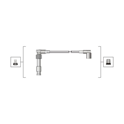 Set cablaj aprinder 941319170046 MAGNETI MARELLI