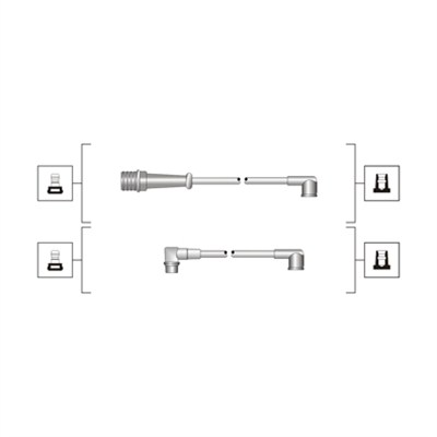 Set cablaj aprinder 941319170090 MAGNETI MARELLI