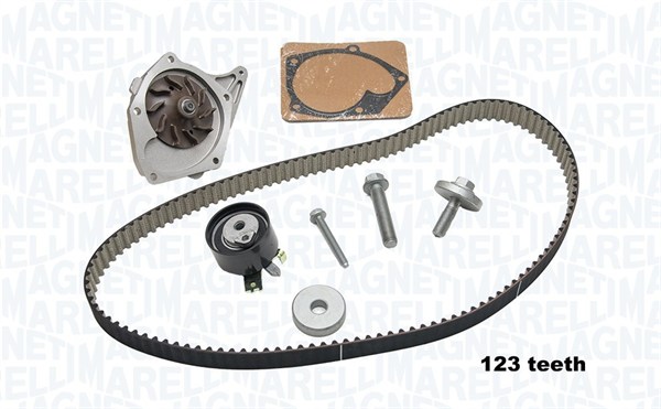 Set pompa apa + curea dintata 341404170002 MAGNETI MARELLI