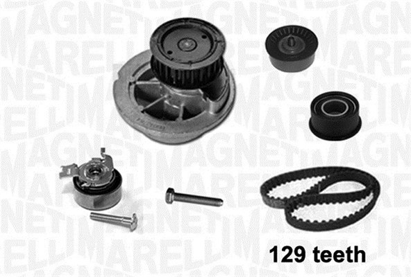 Set pompa apa + curea dintata 341405720003 MAGNETI MARELLI