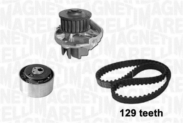 Set pompa apa + curea dintata 341405810003 MAGNETI MARELLI