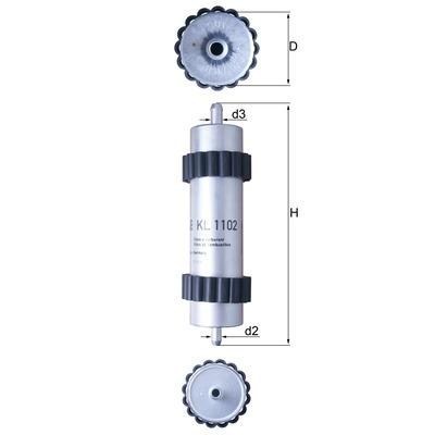 Filtru combustibil 154072483232 MAGNETI MARELLI