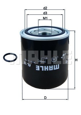 Element filtrant uscator aer, compresor 154787931350 MAGNETI MARELLI