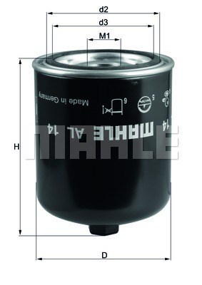 Element filtrant uscator aer, compresor 154085737350 MAGNETI MARELLI