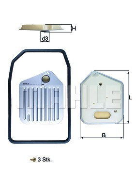 Filtru hidraulic, cutie de viteze automata 154072440118 MAGNETI MARELLI
