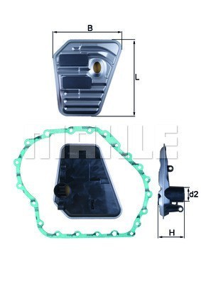 Filtru hidraulic, cutie de viteze automata 154072440116 MAGNETI MARELLI