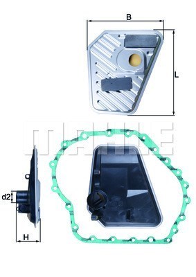 Filtru hidraulic, cutie de viteze automata 154072440125 MAGNETI MARELLI