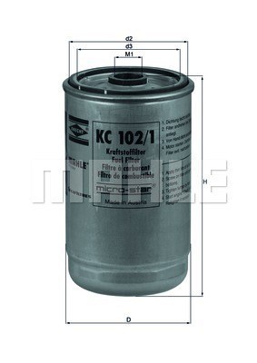Filtru combustibil 154784327340 MAGNETI MARELLI