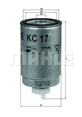 Filtru combustibil 154705258300 MAGNETI MARELLI