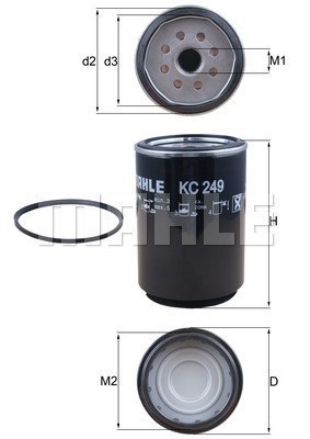 Filtru combustibil 154703896100 MAGNETI MARELLI