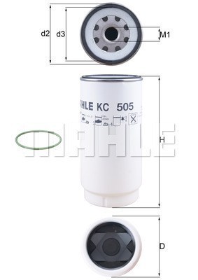 Filtru combustibil 154072371415 MAGNETI MARELLI