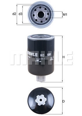 Filtru combustibil 154072432068 MAGNETI MARELLI