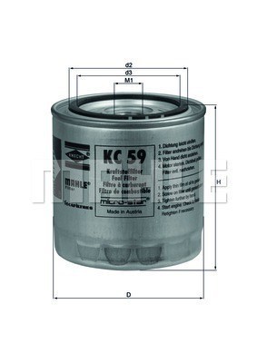 Filtru combustibil 154086748550 MAGNETI MARELLI