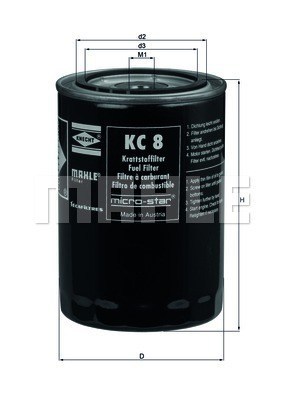 Filtru combustibil 154776389680 MAGNETI MARELLI